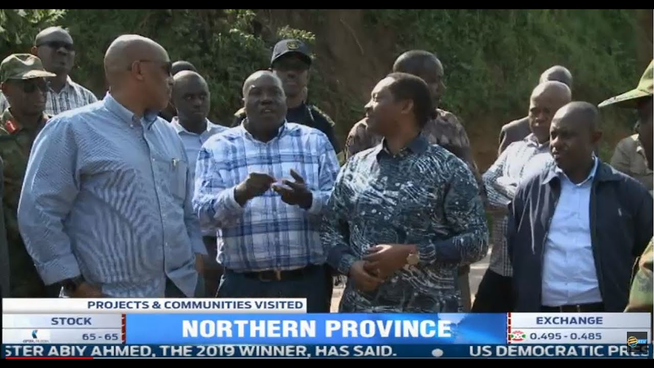 5 Cabinet member tour infrastructure projects along border towns in Northern Province