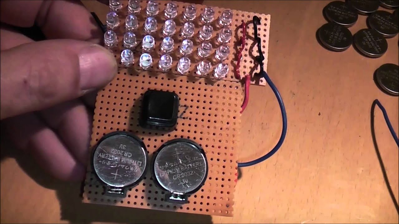 A pointless project - LED torch made from recycled parts
