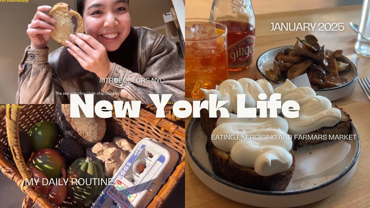 【NY生活】リアルな私の1月のニューヨーク生活🗽❤️🚕