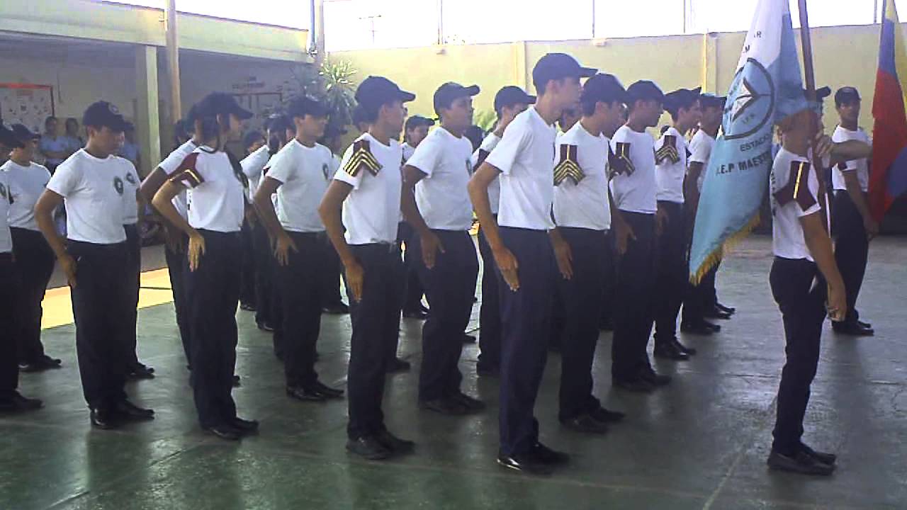 Brigada Premilitar 5to Año U.E. Maestro Vicente Rojas