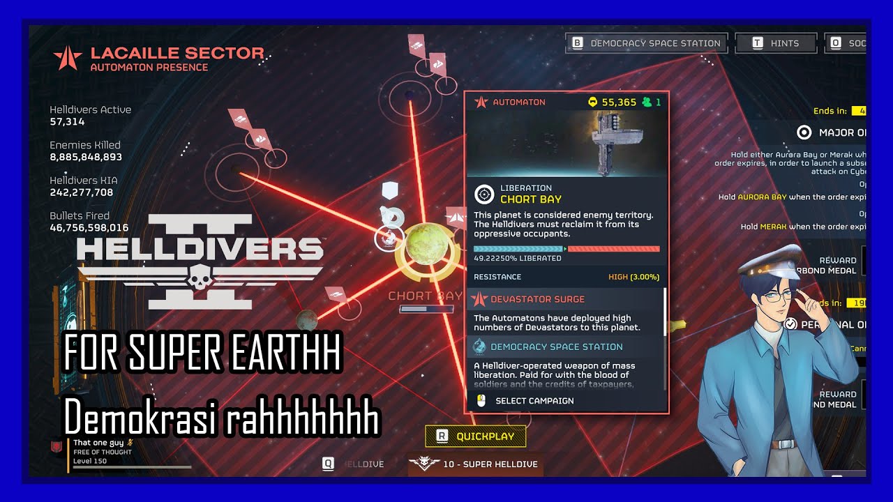 [ID / EN] Helldiivers2 - AKU MAUU PALUUUUU