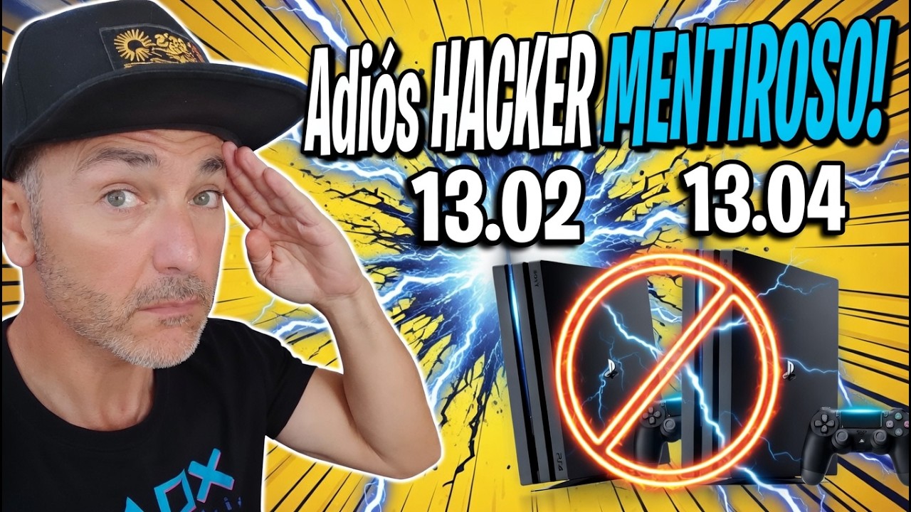 Quer&iacute;amos hackear PS4 13.02 y 13.04 y mira lo que ha pasado!... CUIDADO