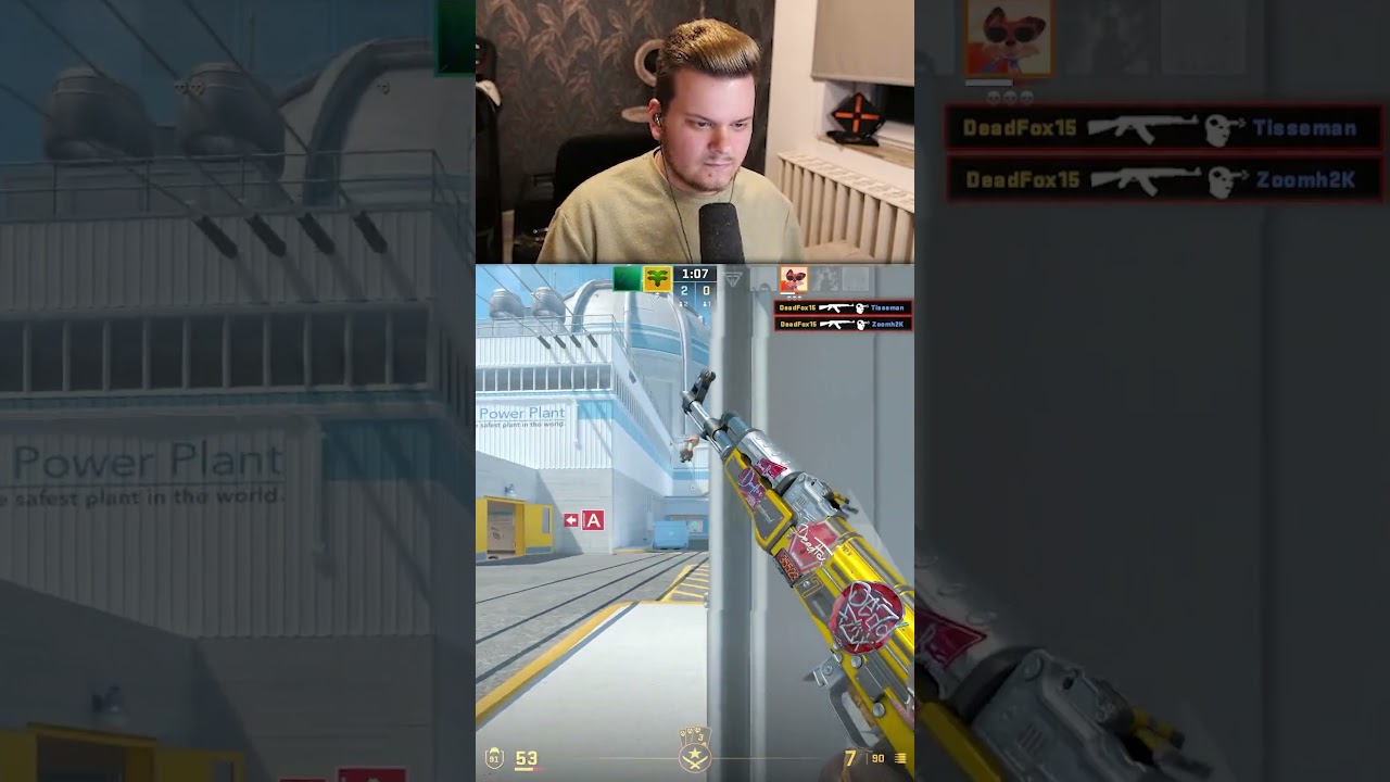 Deadfox 1v5 clutch #cs2clutch #cs2 #counterstrike #cs2clips  #cs2funnymoments #cs2highlights #cs2fun