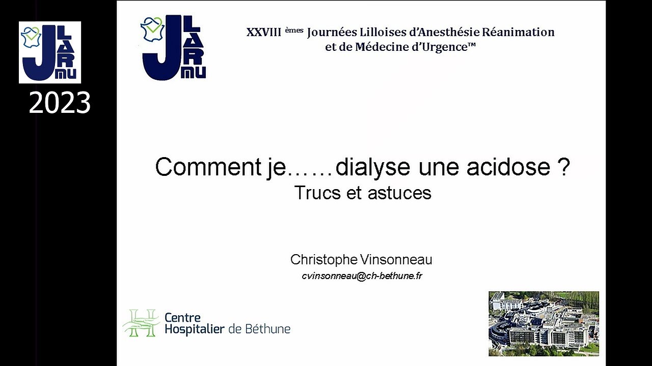 2023 comment je dialyse une acidose