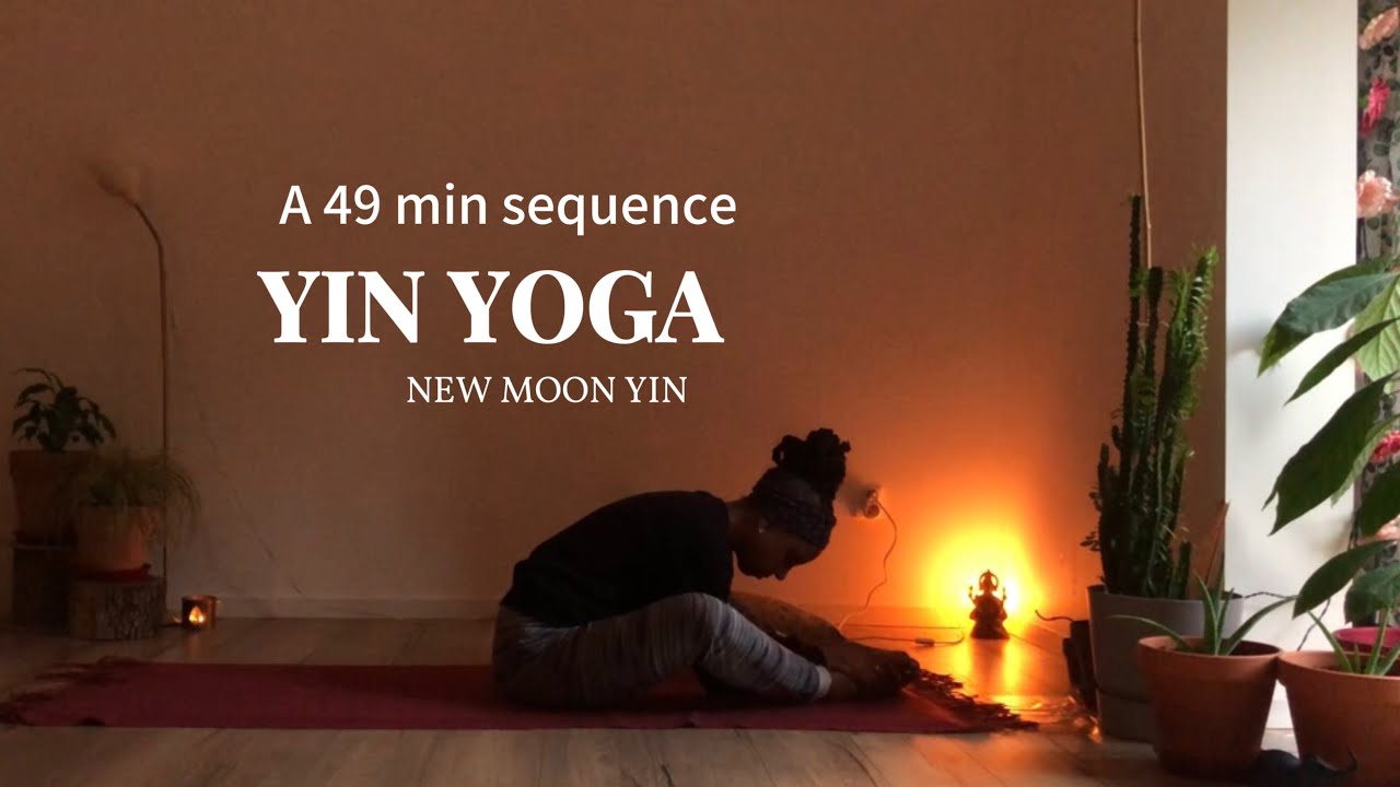 49 min Yin Yoga | New Moon Yin Yoga Sequence | Insights From The Dark Side