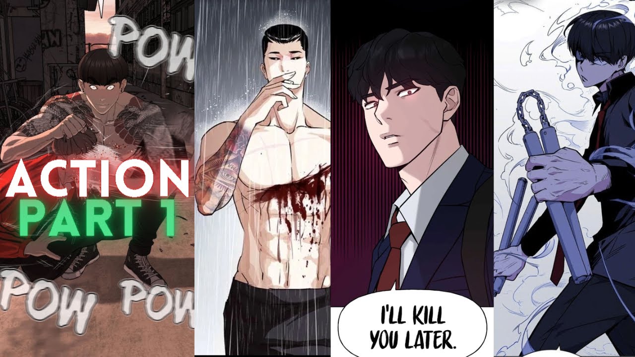 Manhwa Action, Brawl & School Fight Recommendation [Part1]