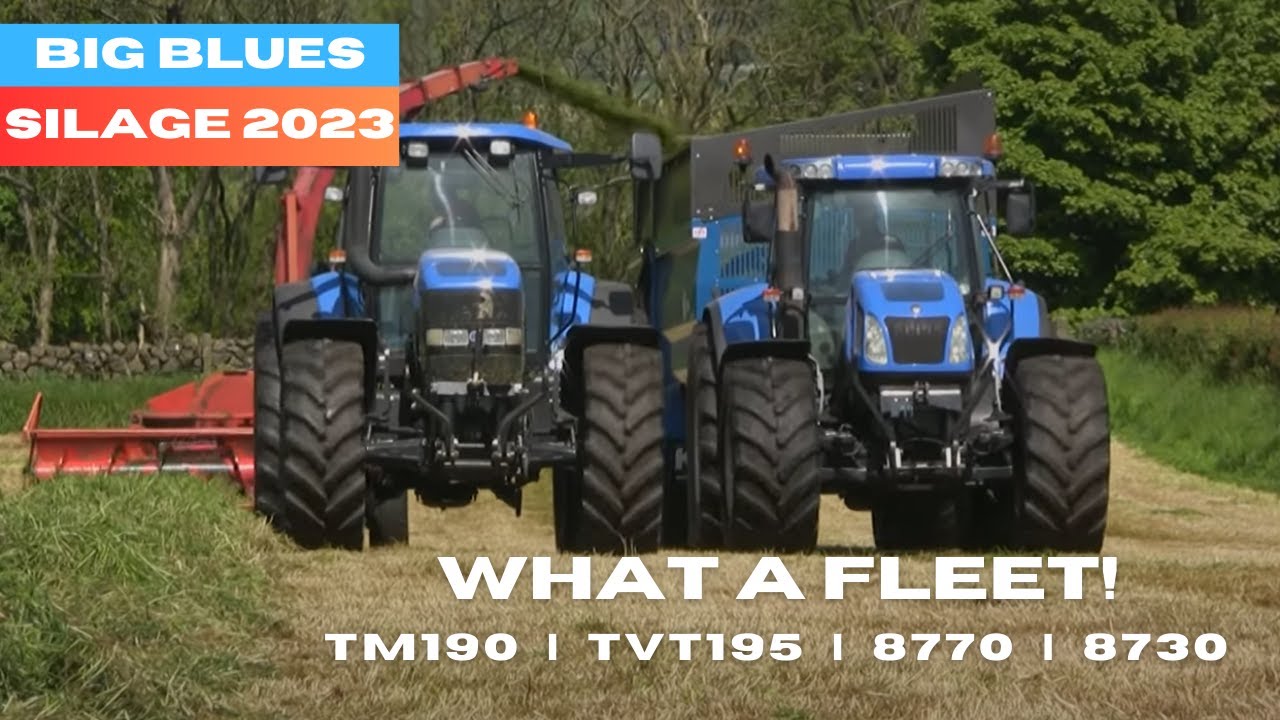 Big Fords and New Hollands at Silage | Summer 2023