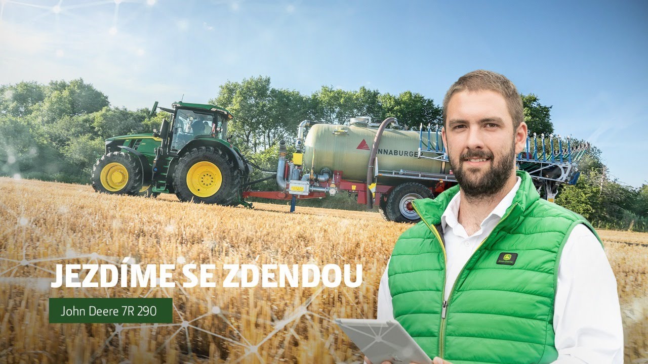 Jezdíme se Zdendou - představení traktoru 7R