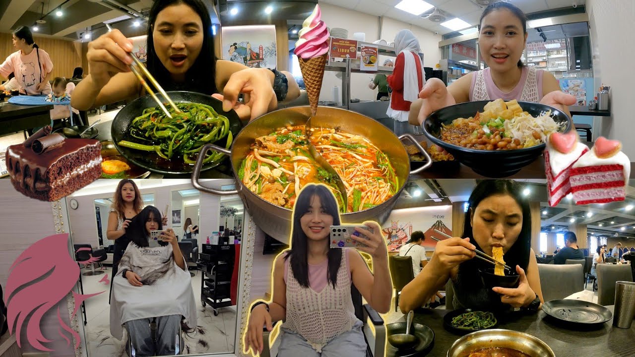 DITINGGAL MUDIK KE INDONESIA‼️ POTONG RAMBUT, SHOPPING & MUKBANG SEMUA BUFFET ALL U CAN EAT‼️