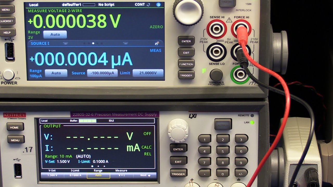 Using a Keithely 2450 Source Meter to test a boost converter