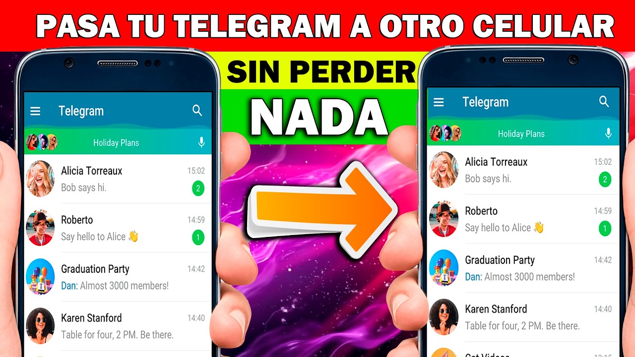 como pasar mi cuenta de telegram a otro celular sin perder conversaciones |EL MEJOR TRUCO