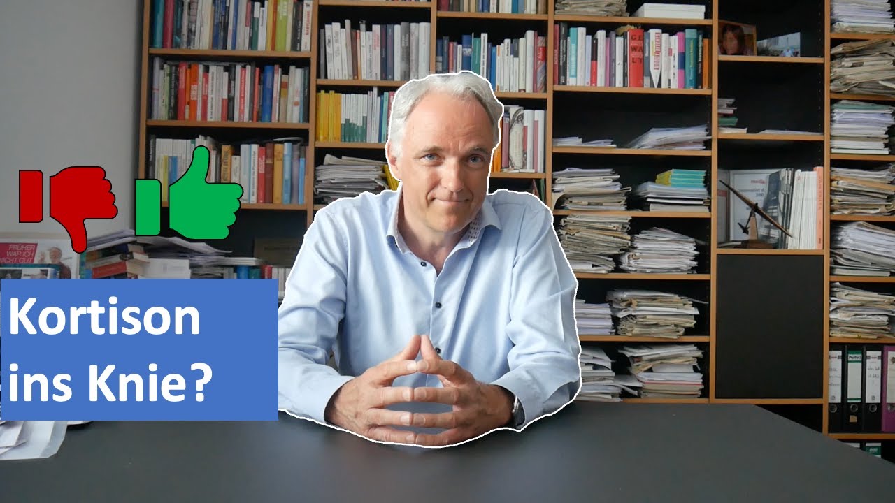 Bei Kniebeschwerden Kortison: Ist das sinnvoll? | Dr. Werner Bartens