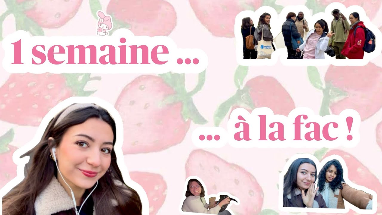 Mes 3 dernières semaines à la fac !  Part 1/3