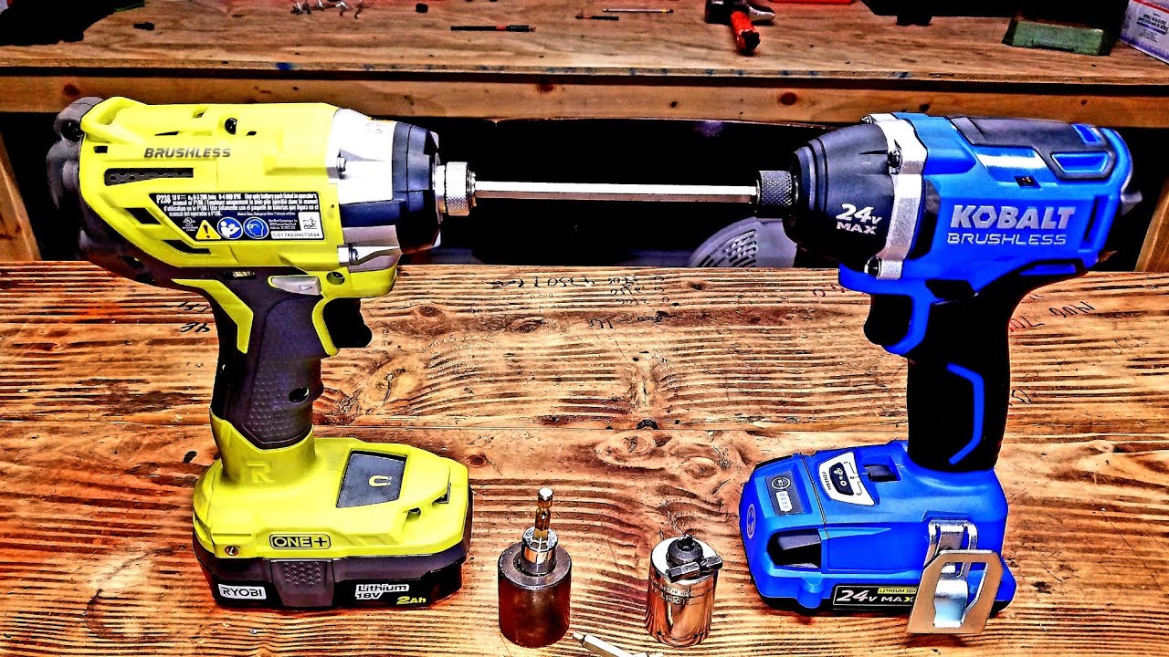 Testing the Cheapest impact drivers, Home Depot VS Lowes.