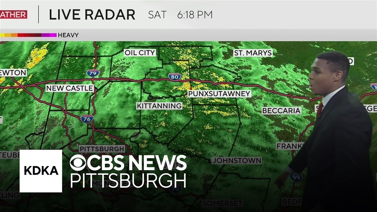 KDKA-TV Weekend Forecast (1/10)