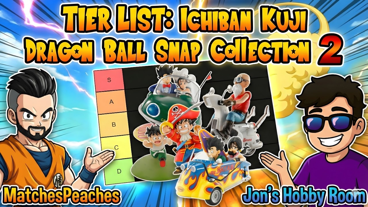 Составляем рейтинг ВСЕХ фигурок из коллекции Dragon Ball Snap Collection 2 вместе с @Jons.HobbyRoom