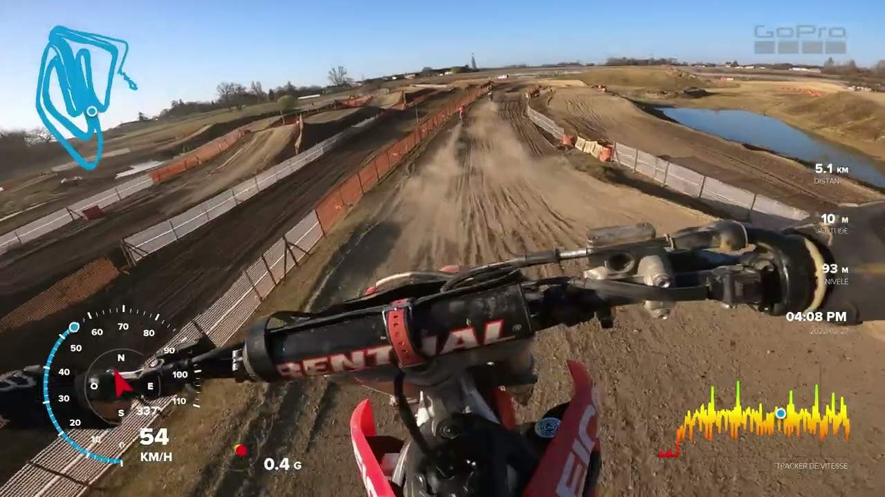 Un terrain toujours aussi FOU !!!