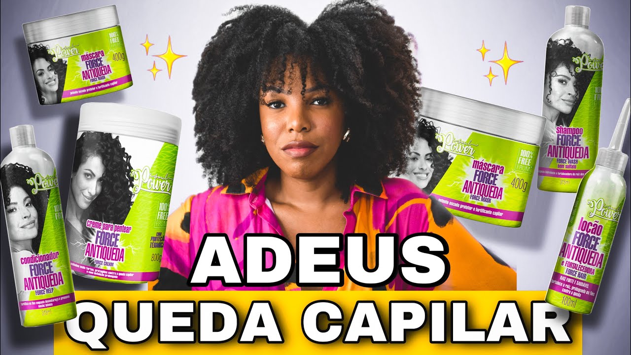NOVA LINHA FORCE ANTIQUEDA SOUL POWER POR LUANY CRISTINA