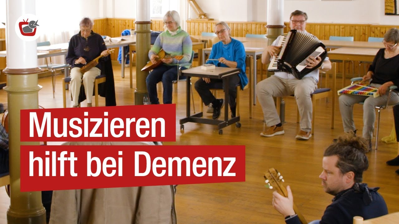 Gemeinsames Musizieren für Menschen mit und ohne Demenz