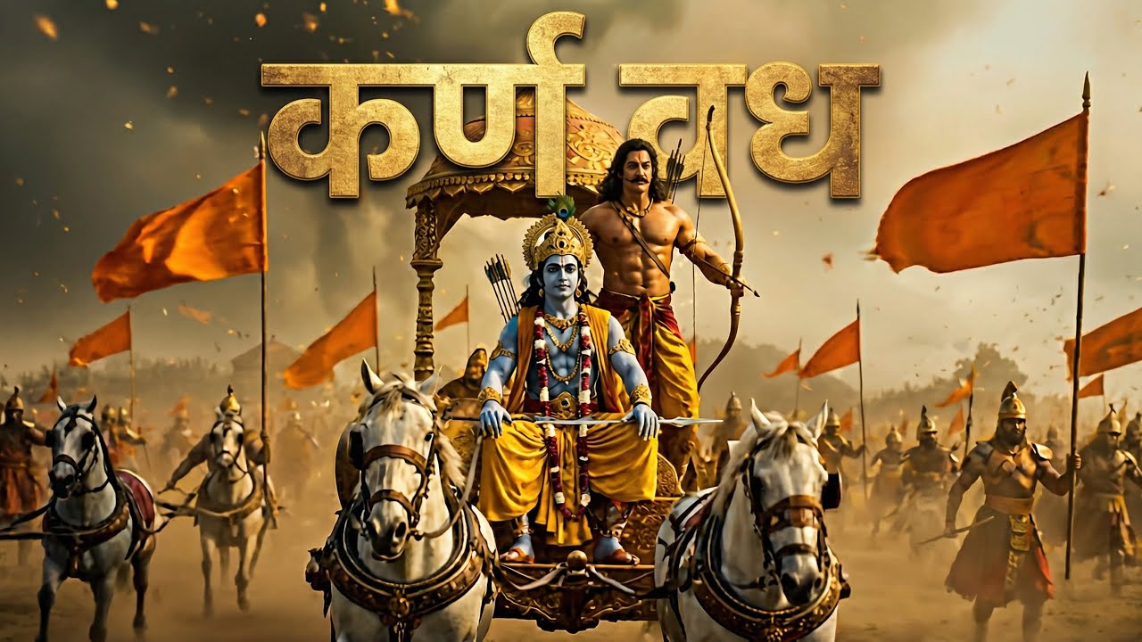 Very Short film महाभारत कर्ण वध। ऐसा ai video नहीं देखा होगा 