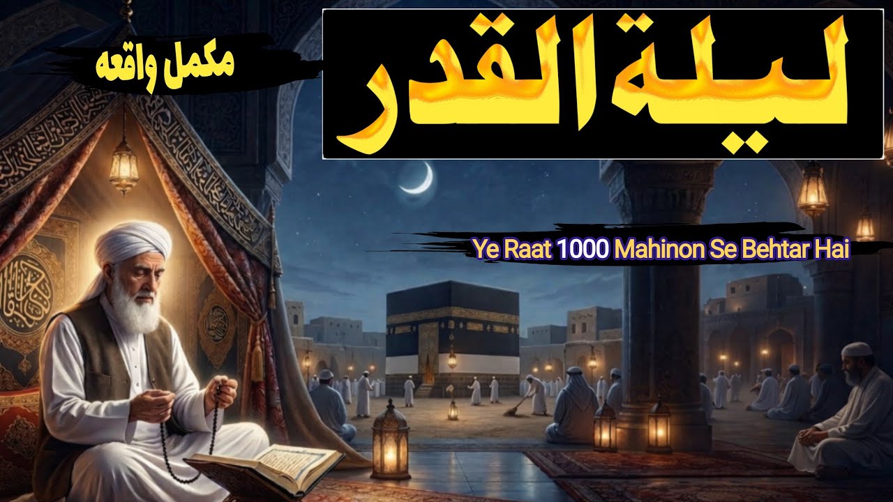 Lailatul Qadr Ki Haqeeqi Kahani/Shab e Qadr Ka Waqia/Lailatul Qadr K Fazilat/Emotional Islamic Story