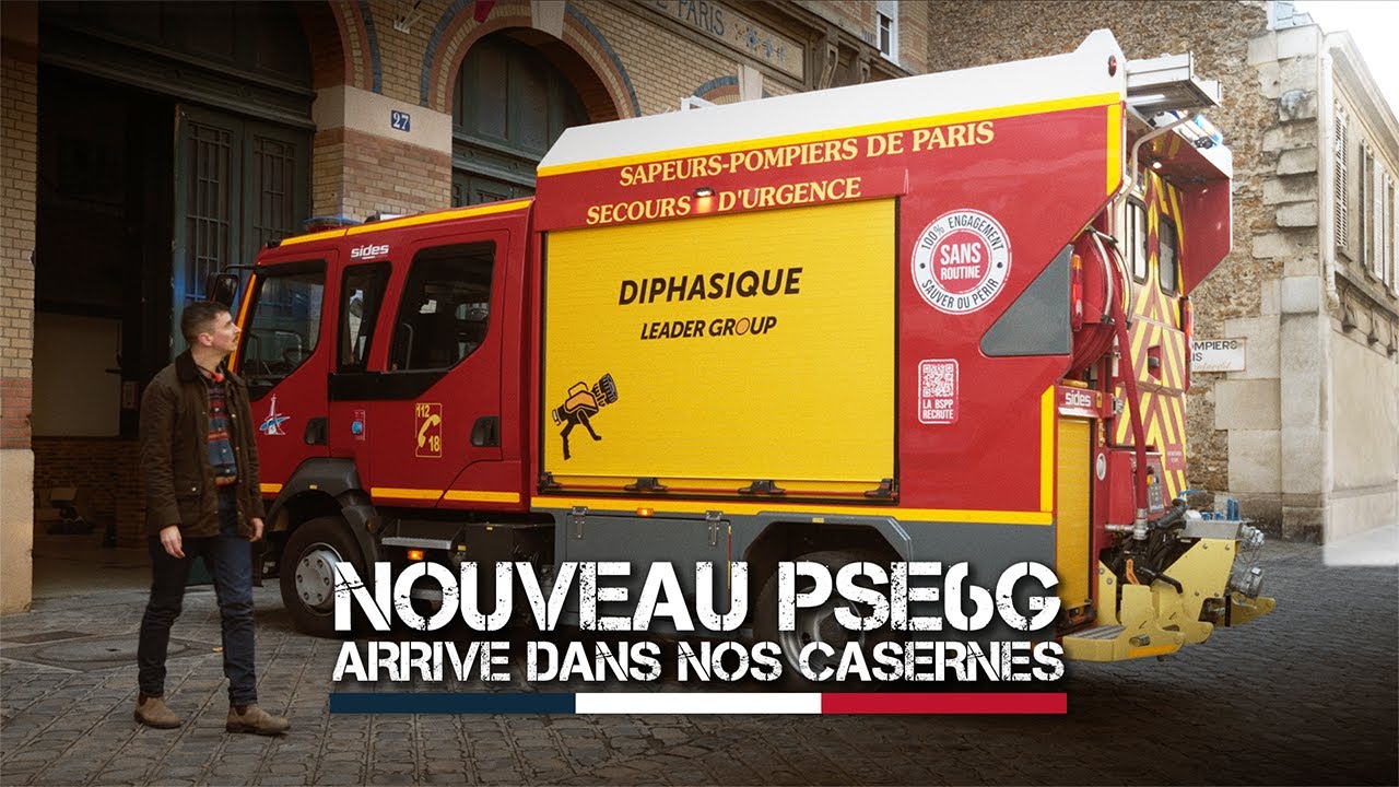 Go to the future ! Découvrez notre nouveau PSE6G dans nos casernes