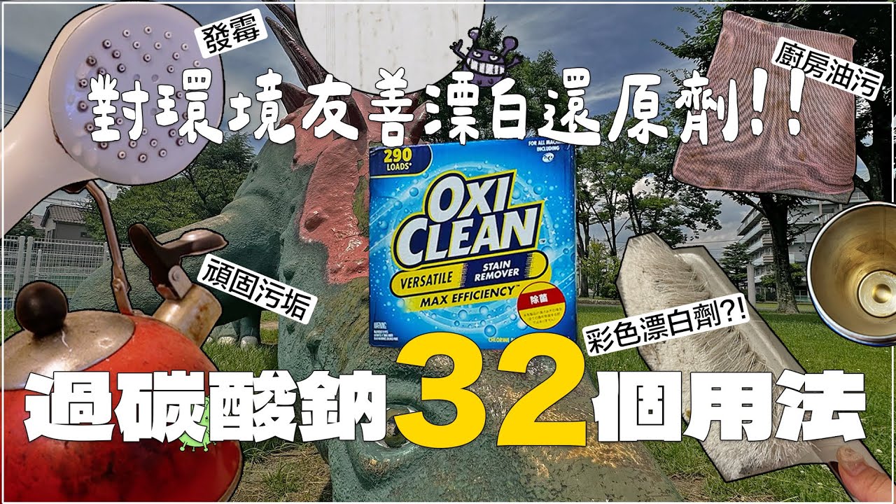 2024過碳酸鈉用途✦過碳酸鈉打掃32個用法✦costco OxiClean✦‡𝕊𝕀ℕ𝔾 𝕀ℕ 𝕁𝔸ℙ𝔸ℕ‡