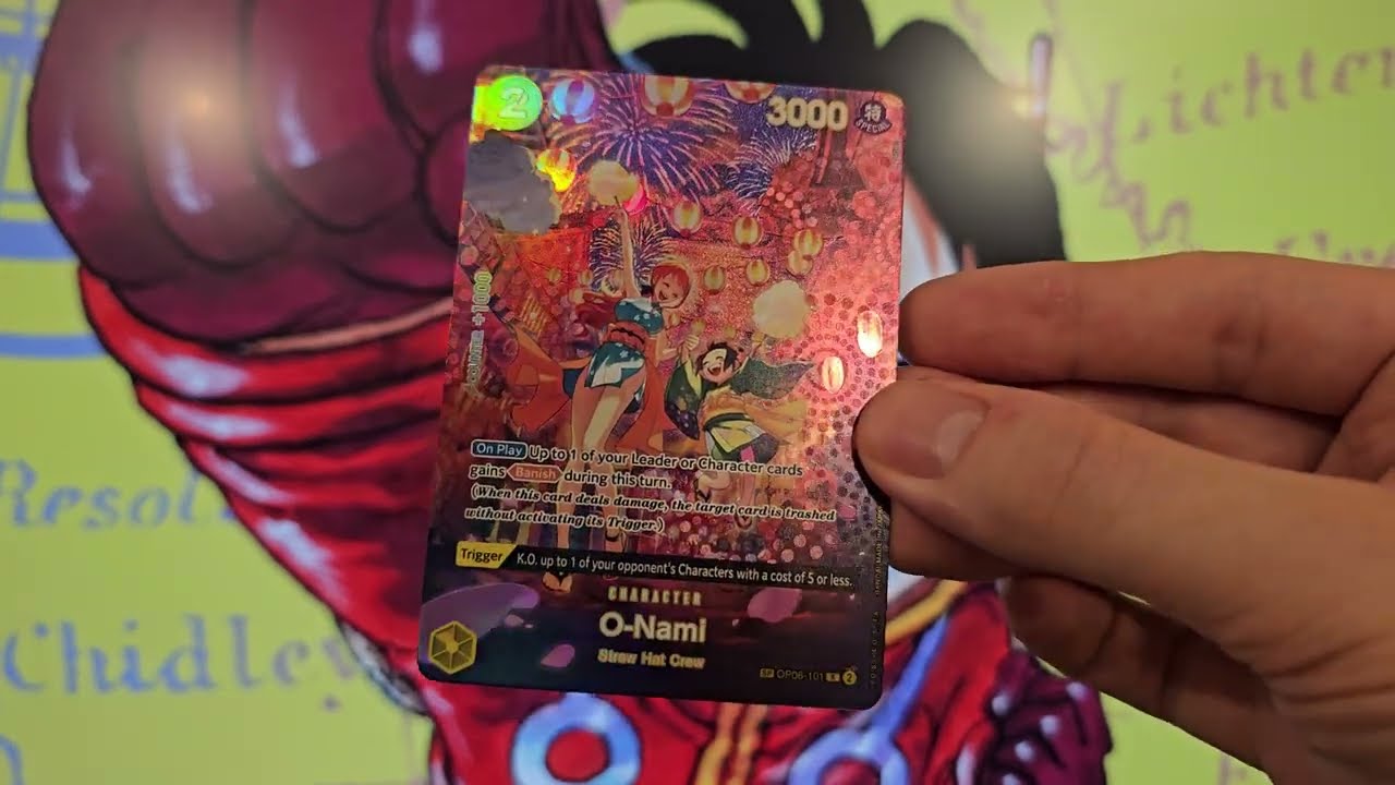 Pulling O-Nami OP06-101 | SP | Special Rare | OP-07 500 Years in the Future [ENG] | One Piece