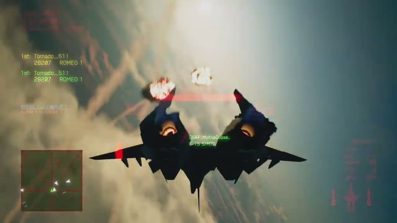 Ace Combat 7 Battle Royale Match - ADF-01'