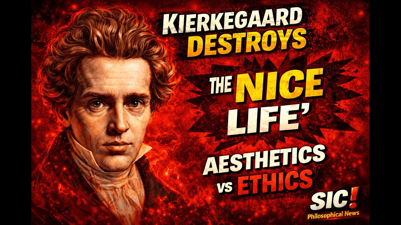 Kierkegaard DESTROYS the “Nice Life” — Aesthetics vs Ethics | Philosophy Podcast