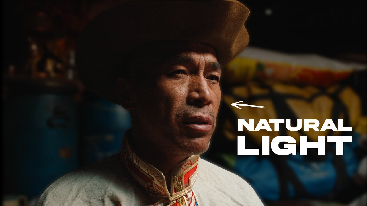documentary interview lighting made simple with JUST windows
