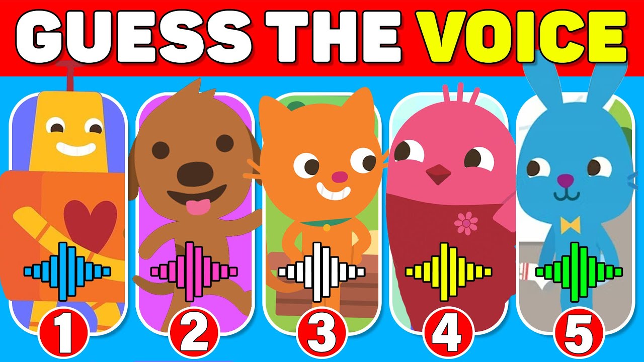 Guess the Sago Mini Friends characters by Their Voice - Quiz