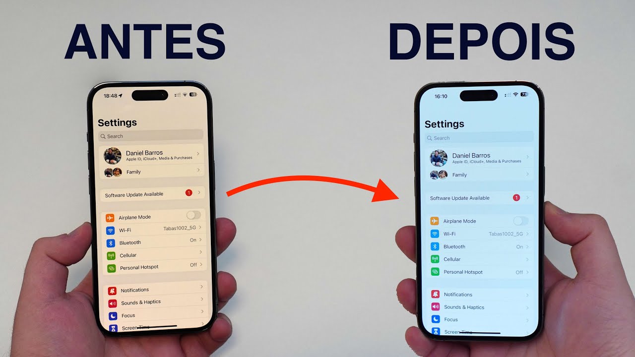 A Tela do seu iPhone está AMARELA? Aprenda a Consertar!