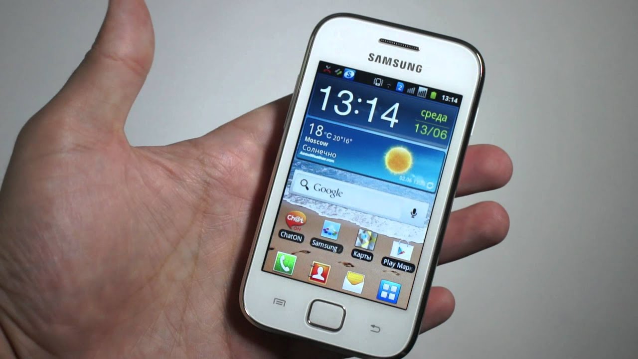 Видео Samsung Galaxy Ace Duos S6802