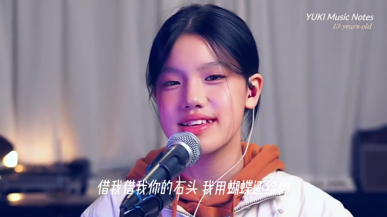 13-years-old YUKI covers of 《还你茉莉》单依纯｜翻唱｜唱歌｜在家拍摄｜2026年2月13日