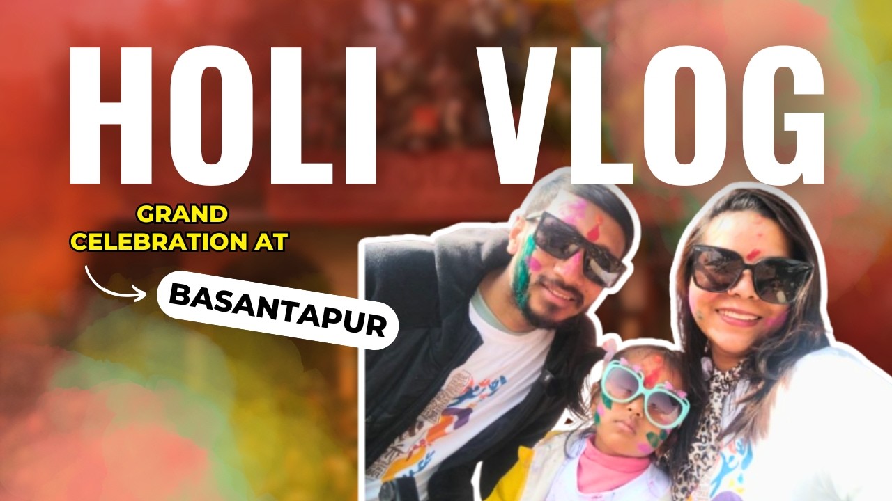 Holi ko Chahalpal Basantapur ma #vlog #minivlog #holi #basantapur #colourful #travel #holispecial