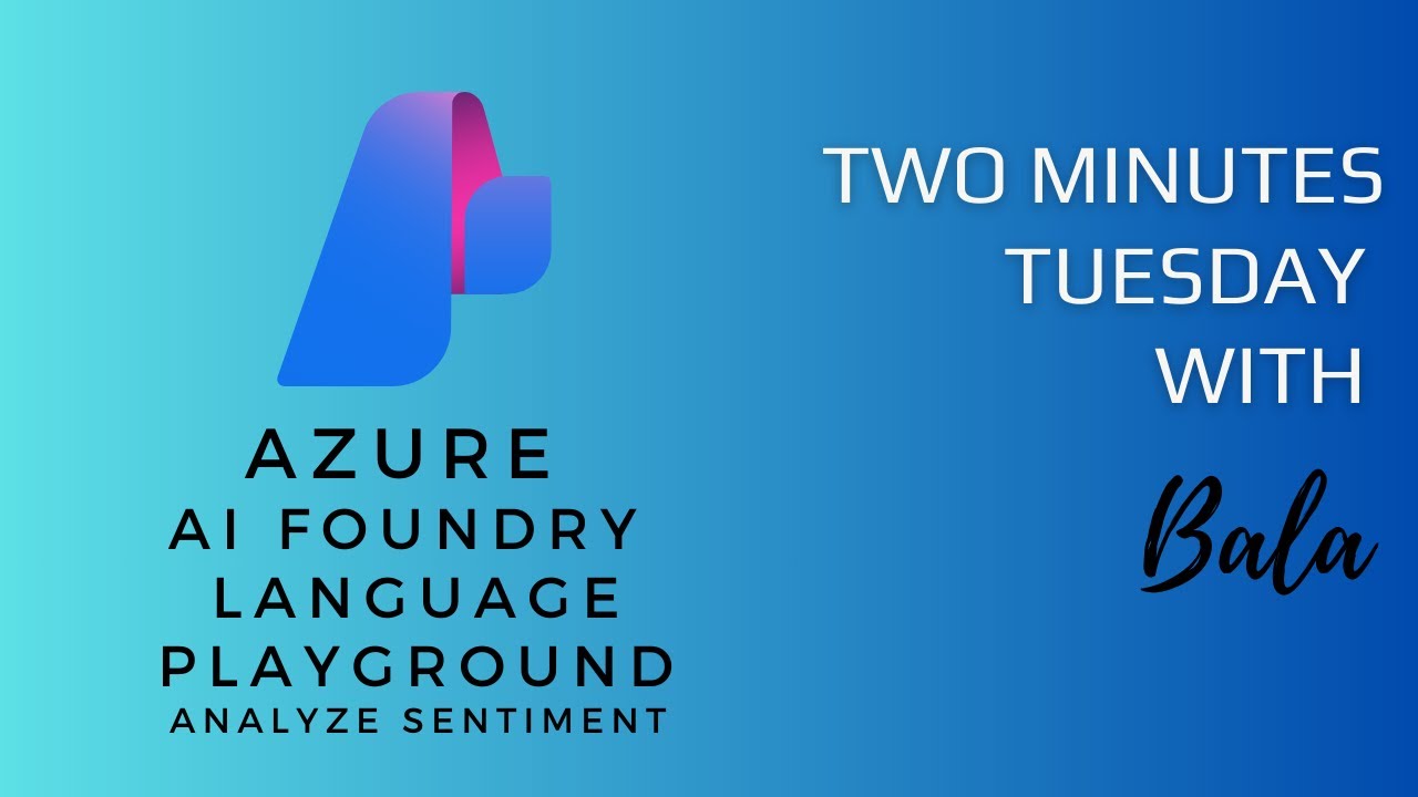 Try Out Azure AI Sentiment Analysis in 2 Minutes!