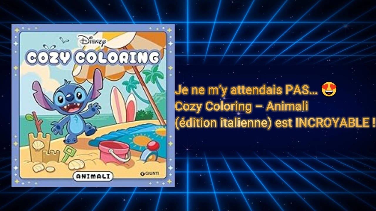 Je ne m’y attendais PAS… 😍 Cozy Coloring – Animali (édition italienne) est INCROYABLE !