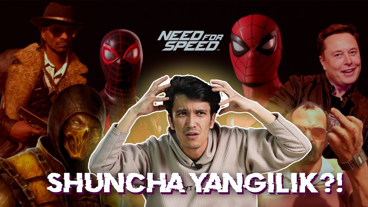 Yangicha GTA, anime Need for Speed, va xo'rlangan Call of Duty | Konkurs | KiberUz