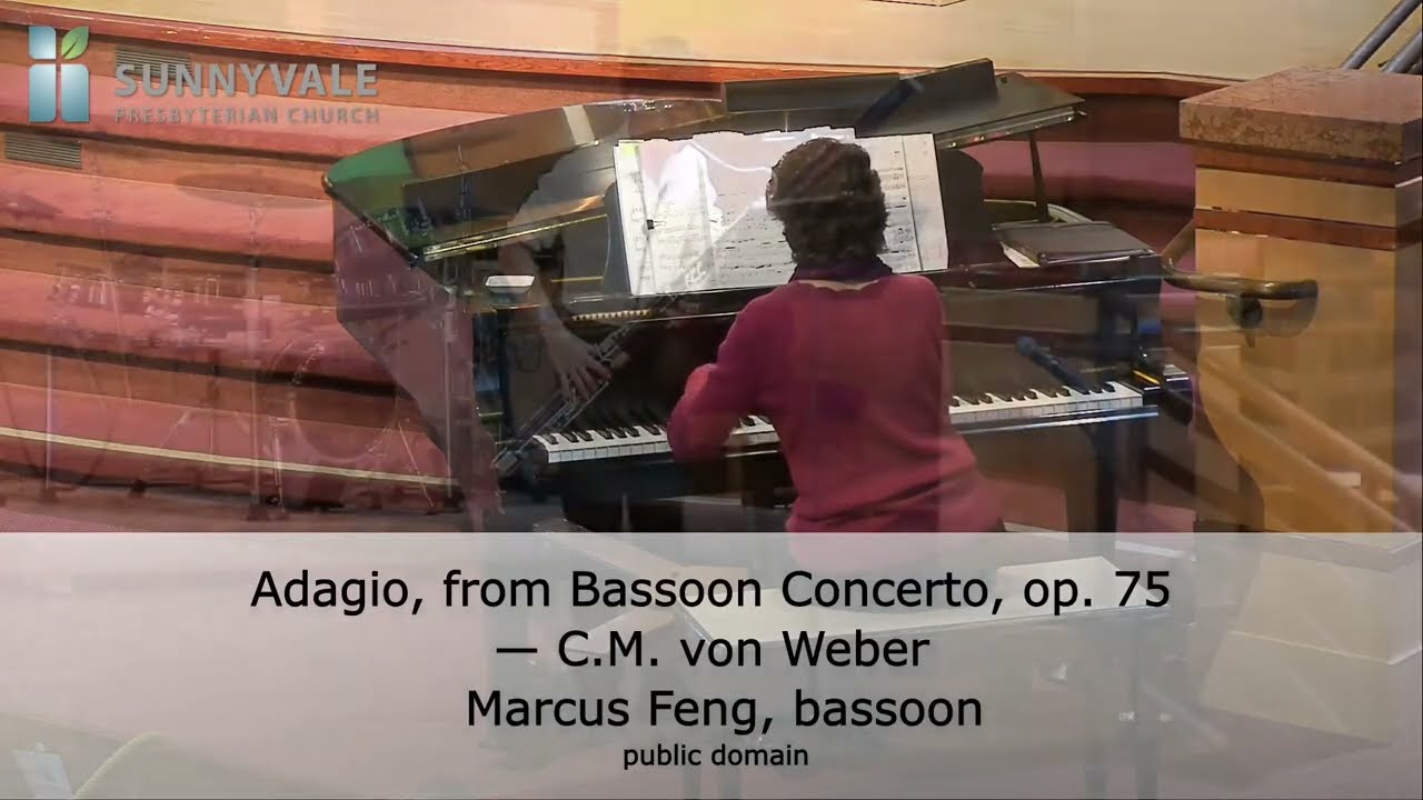 Carl Maria von Weber - Adagio from Bassoon Concerto in F major, op. 75 - Marcus Feng