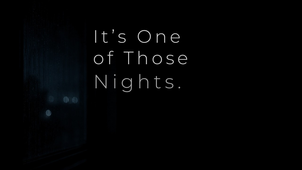 Rain for the Nights You Think Too Much | Black Screen | 8H