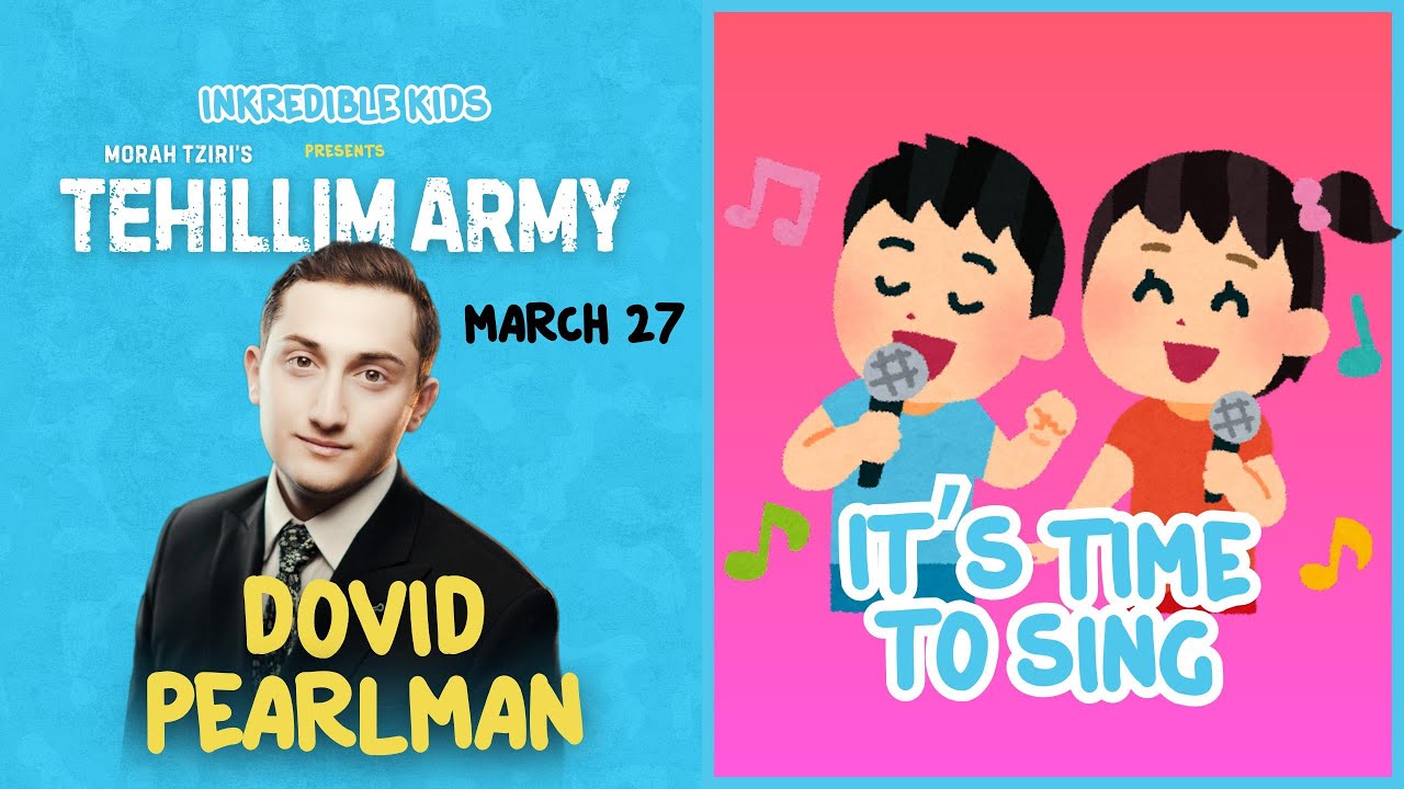 Dovid Pearlman is back on the Tehillim Army
