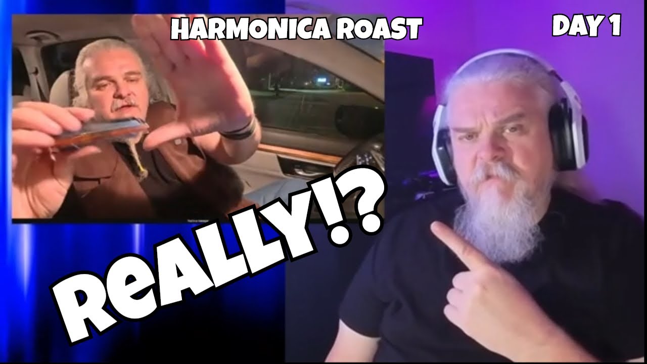 30 Day Harmonica Roast Challenge – Day 1: I Was Not Ready For This