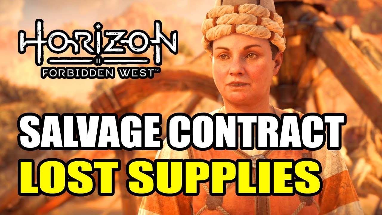 Lost Supplies - Salvage Contract | Horizon Forbidden West