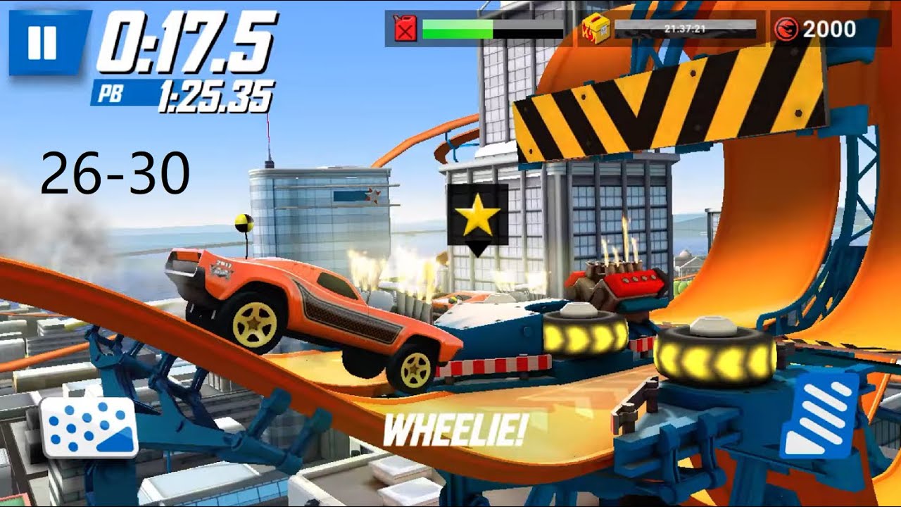 Hot Wheels: Race Off - Epic Gameplay Walkthrough of Levels 26-30