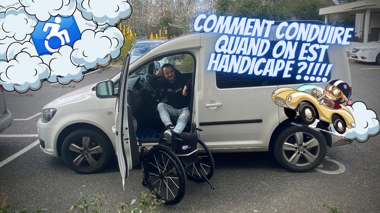 Comment conduire quand on est Tétraplégique ?! (un Handicapé peut conduire !!!)