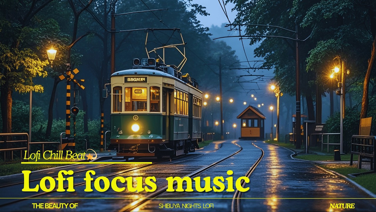 Japanese Chill Night | a quiet playlist for unwind🌙 lofi focus music to beat that assignment