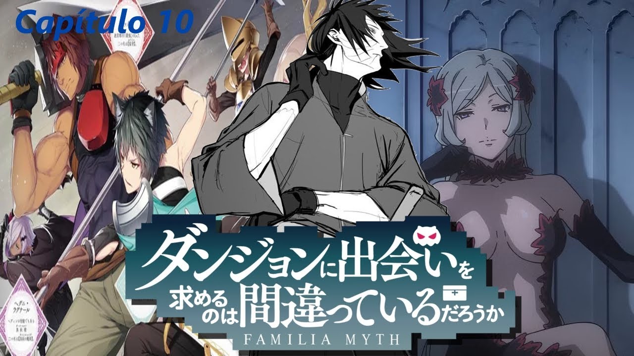 Obito Uchiha en Danmachi Capítulo 10