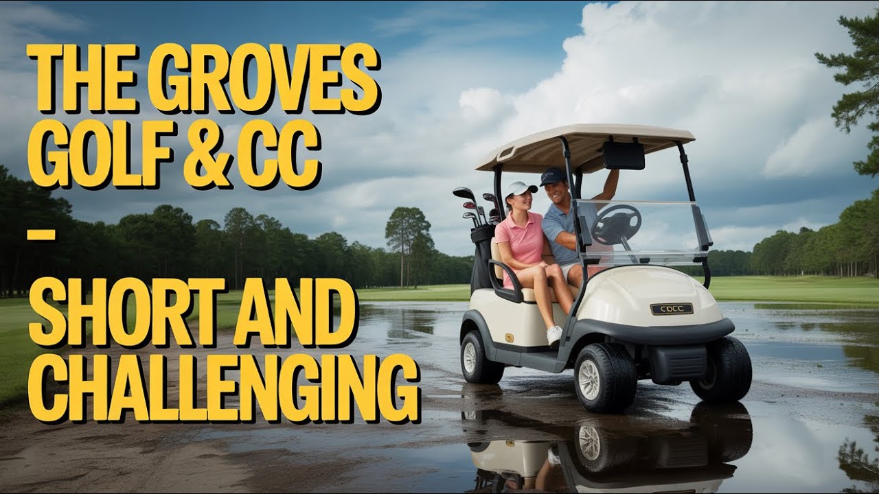  9 Holes at The Groves Golf & CC and Then the Rain Ended Our Round