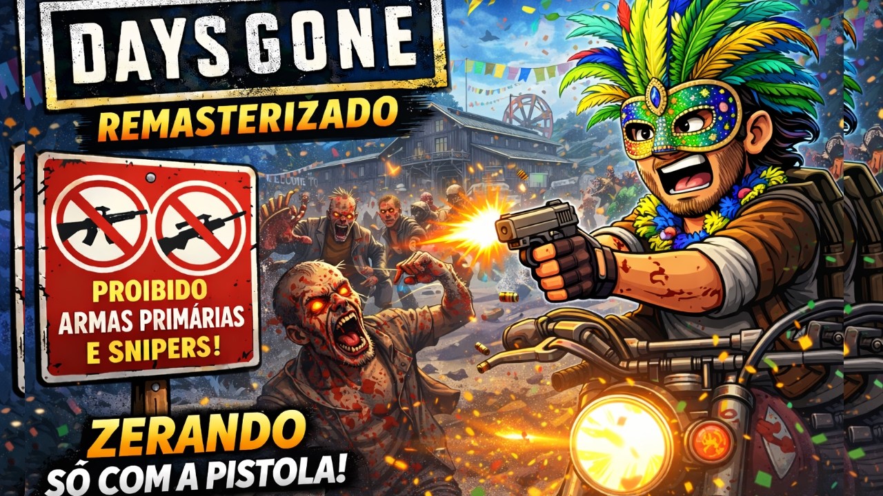 DAYS GONE REMASTERIZADO: PROIBIDO ARMAS PESADAS 
